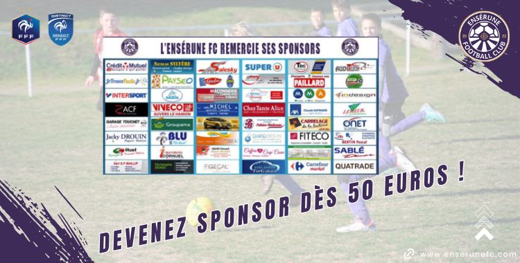 Devenez Sponsor dès 50 Euros et Rejoignez le Mur des Partenaires !